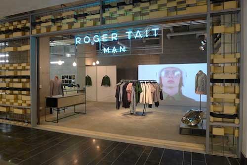 Roger Tait pop up shop Central Sydney by loopcreative