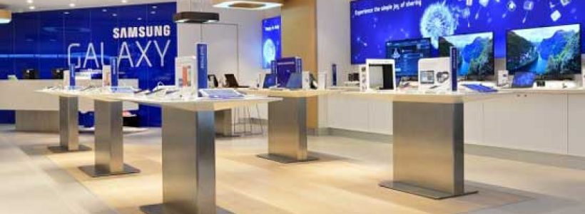 Samsung opened eight “Experience” Stores across the UK