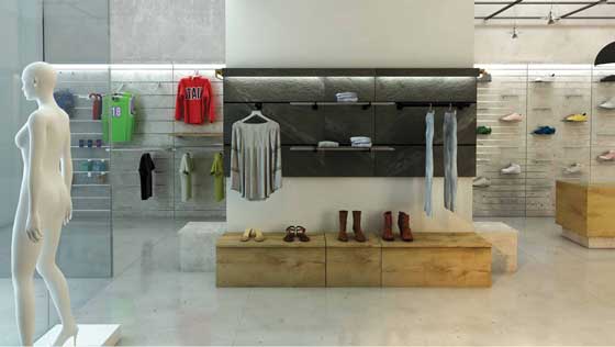 La Pietra Dogata Brugnotto Shop Interiors
