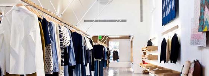 A.P.C. Los Angeles flagship store.