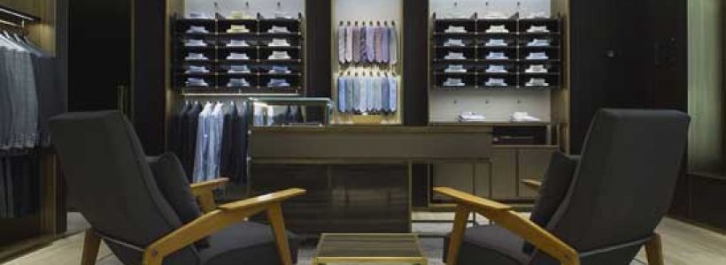 BRIONI new Milan flagship store.