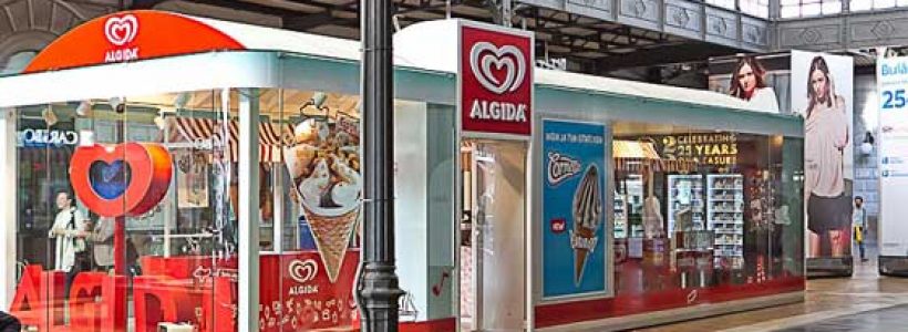 Temporary store ALGIDA.
