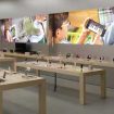 APPLE, new store graphics are changing the mood.