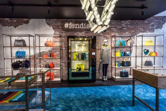 #fendisoho New York, il nuovo pop-up-store di Fendi