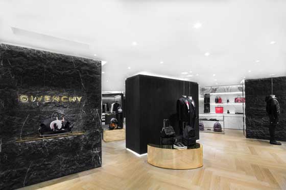 Givenchy Boutique Hong Kong