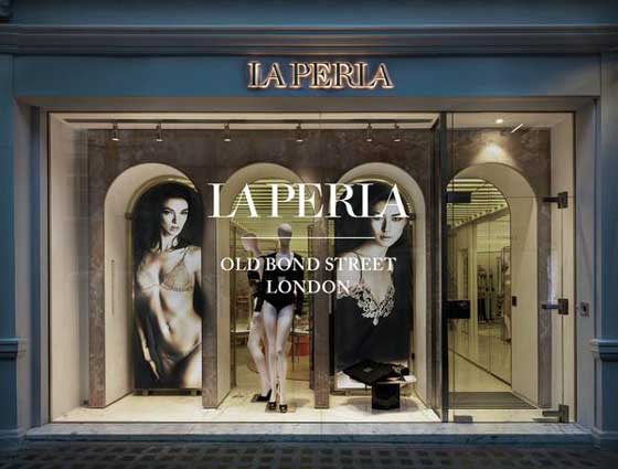 flagship store La Perla Old Bond street Londra