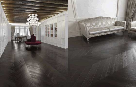 Parquet Rovere Select Europeo nella Tonalità Wengè
