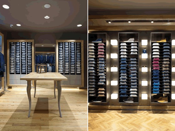 Retail design WHIM N.Y.1956 Maligno Industria Arredamenti