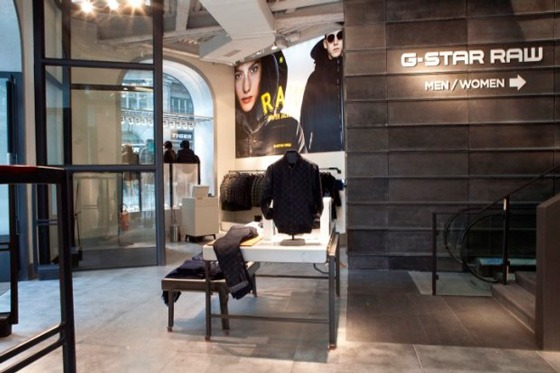 flagship store G-Star Raw a Milano