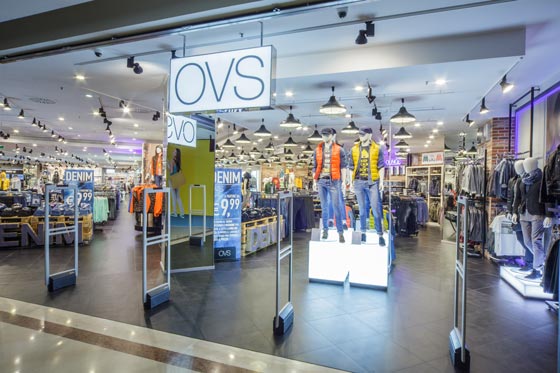 Ovs store design pasolini luigi spa