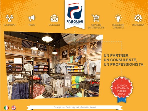 La nuova app di Pasolini Luigi spa