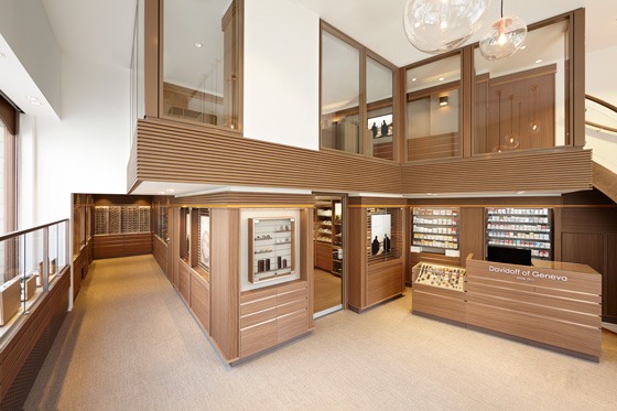 ARNO Group progetta il flagship store Davidoff di Bruxelles
