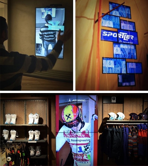 tecnologie interattive e multimediali per il retail