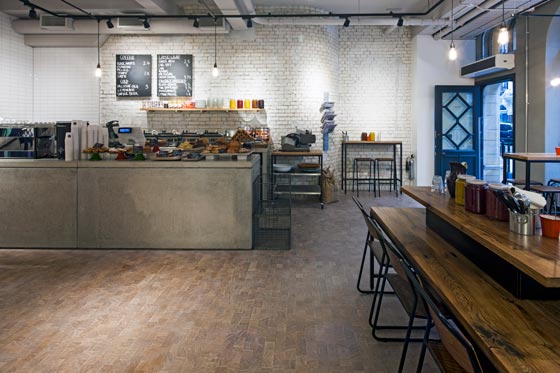 Jigsaw approached Dalziel and Pow with the brief to create a new concept store
