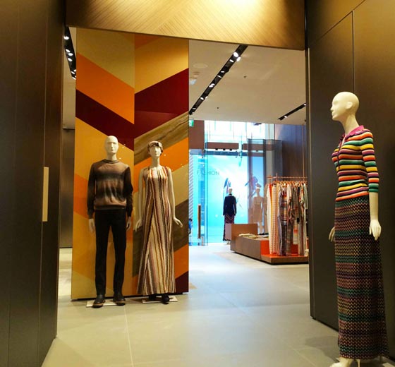 MISSONI celebrates the re-opening of the Dubai Boutique with a brand new store concept