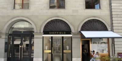 SHEFFIELD Ginevra. La boutique del gioiello in soli 49 metri quadri.
