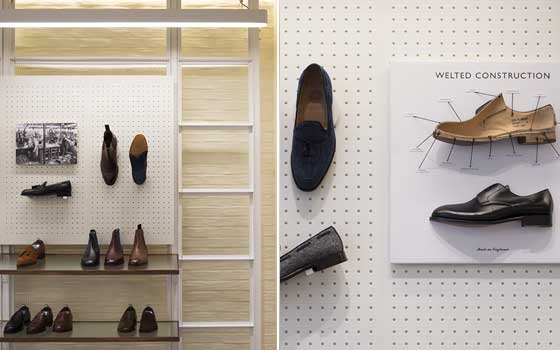Checkland Kindleysides ha creato il nuovo concept per il negozio Joseph Cheaney