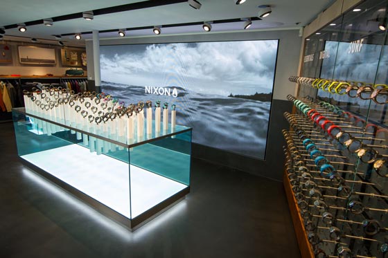 Checkland Kindleysides ha creato un nuovo retail concept per il monomarca Nixon