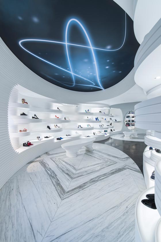 MVSA Architects designed Shoebaloo store