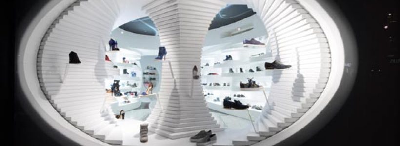 Shoebaloo Shoe Store by Mvsa Architects.
