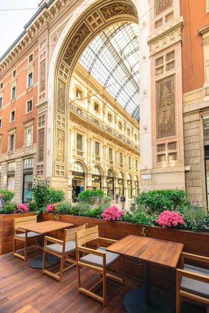PARK HYATT Milano presenta il nuovo Dehors del MIO