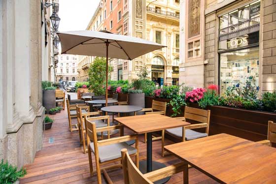 PARK HYATT Milano presenta il nuovo Dehors del MIO