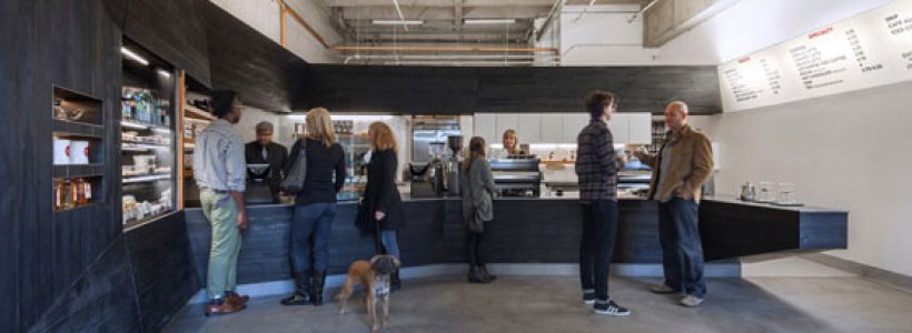 KEARNY Coffee Bar, revitalizes area.