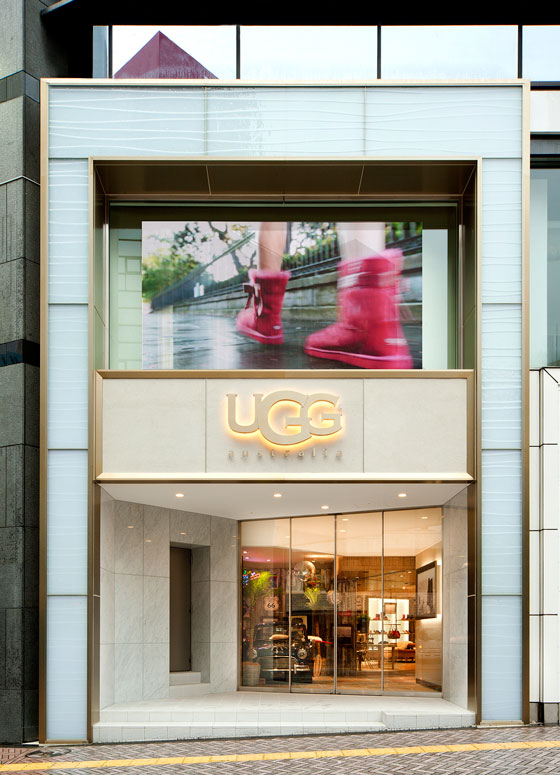 Studio Garde progetto UGG Australia Tokyo