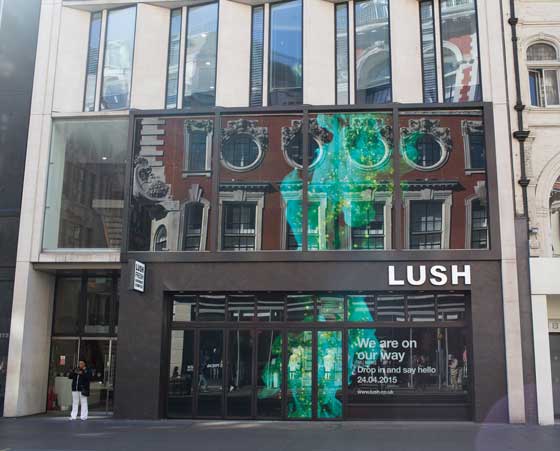 Lush London flagship