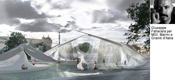 marmomacc lithig vertigo Giuseppe Fallacara per MGI -­Marmi e Graniti d’Italia