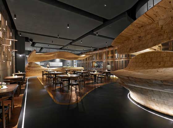 RAW RESTAURANT Taipei, la gastronomia incontra il design