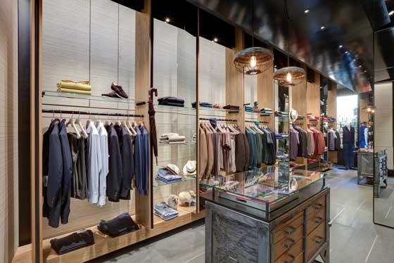 Luciano Barbera store in Milano