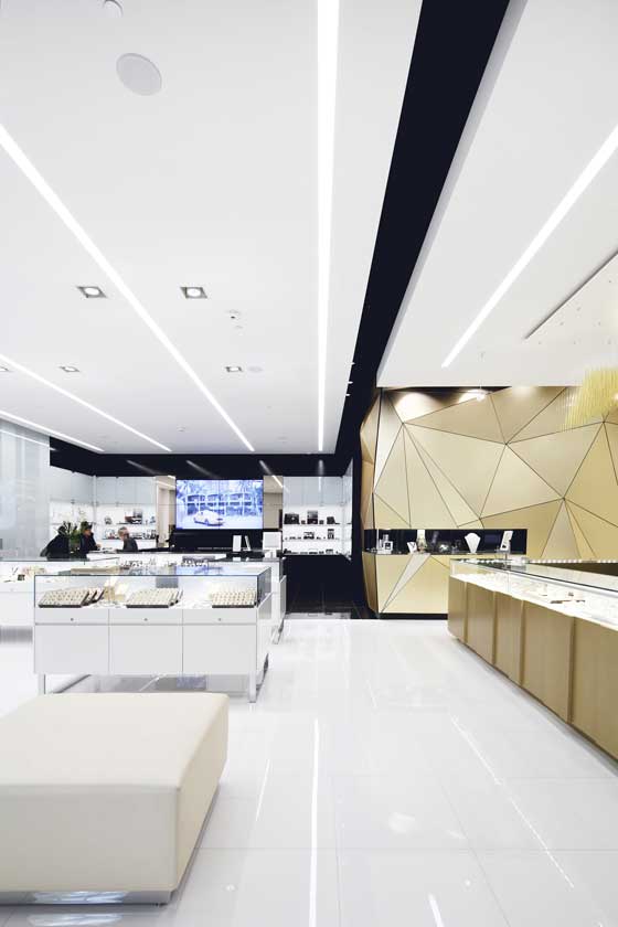 arredamento per gioielleria 