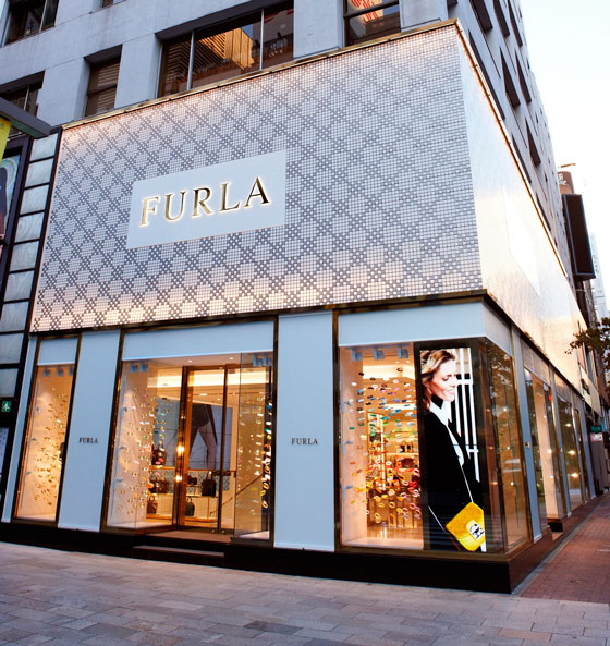 Furla flagship store Ginza