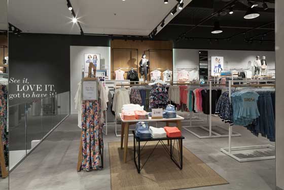Lindex concept store by Checkland Kindleysides