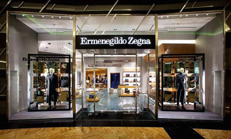 Il flagship Ermenegildo Zegna nel Mall of Emirates di Dubai