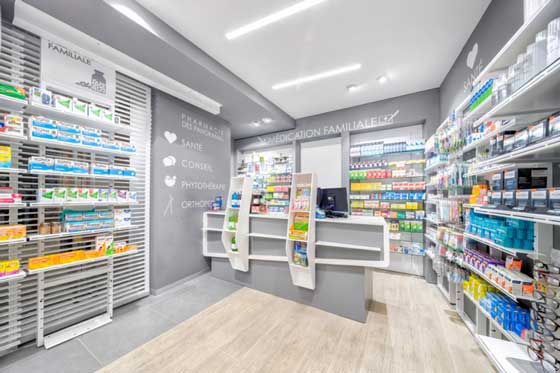 AMlab progetto per Pharmacie Des Panoramas