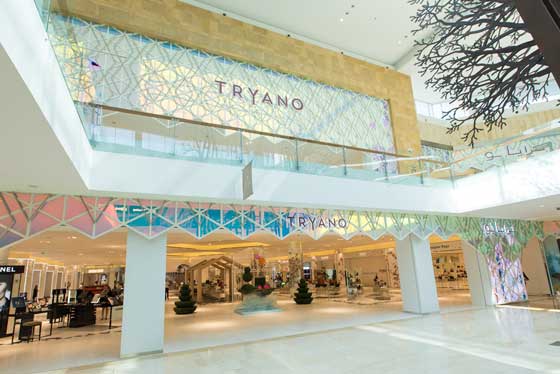 TRYANO il nuovo concept store del gruppo Chalhoub
