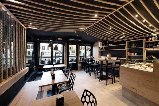 Architects Silvia Simionato & Marina Calcinoni – Interior design Bar al Parlamento Venice