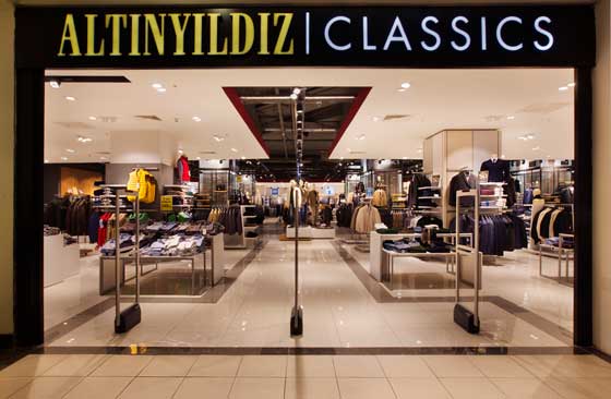 flagship store Altınyıldız Classics a Istanbul, progetto CBTE Architecture