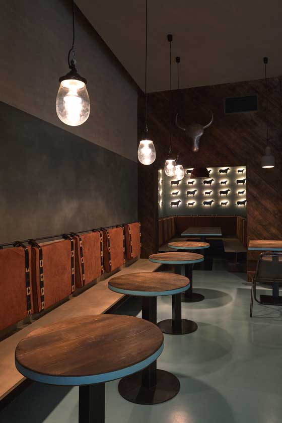 Studio Formafatal progetto Gran Fierro Restaurant Praga