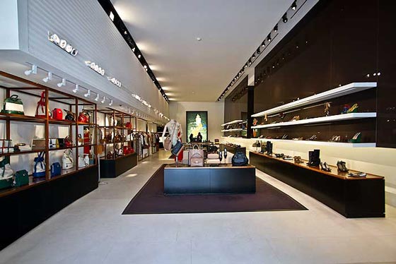 Bally flagship store Los Angeles