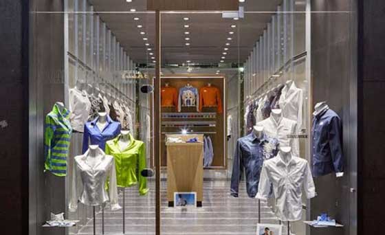 restyling degli store Naracamicie