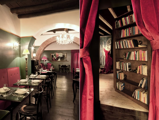 Tommaso Guerra Architect designed the new restaurant and café Rigodon