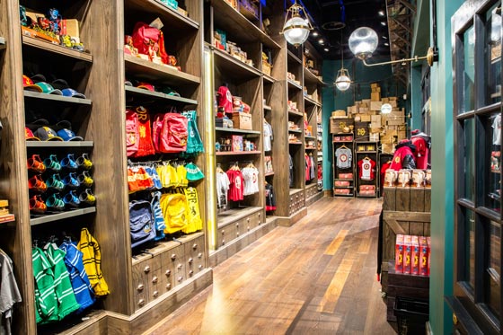 Harry Potter Shops and Cafe