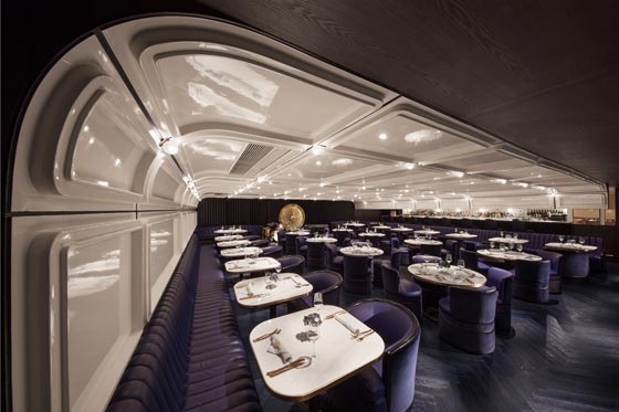 NC Design & Architecture Ltd. Progetta il Lounge bar Foxglove  di Hong Kong