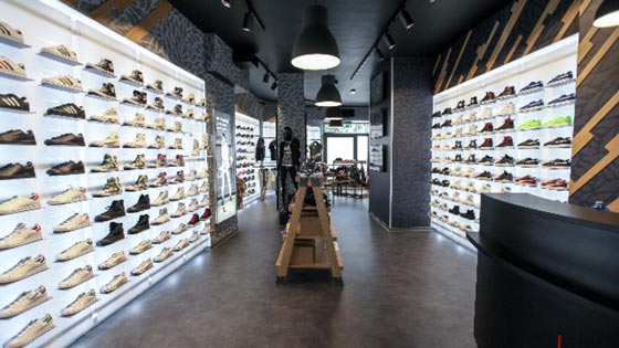 Il negozio The Athlete’s Foot di Firenze