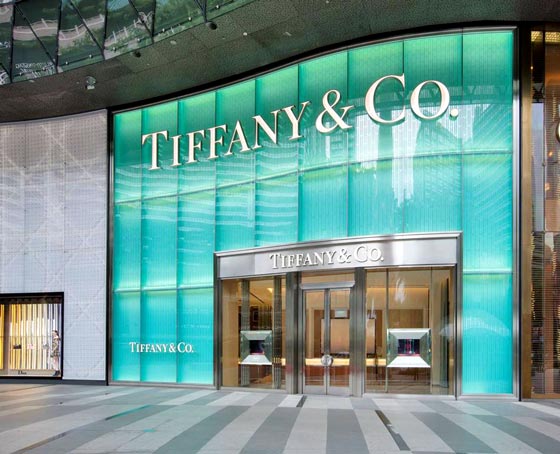 Tiffany & Co Singapore shopping mall ION Orchard