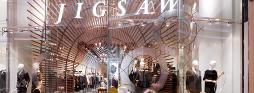 Jigsaw’s new store at Westfield White City.