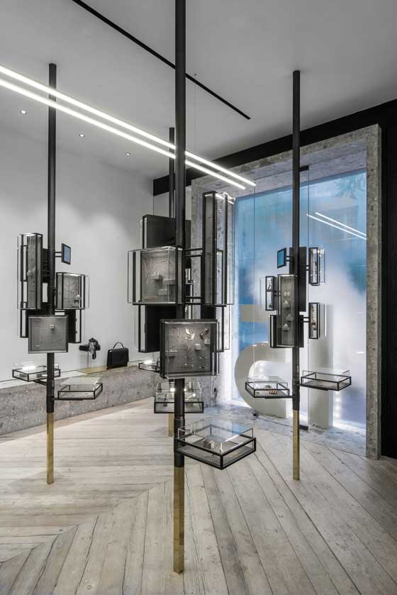 Kois Associated Architects designed Ileana Makri Jewelry store in Athens